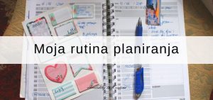 Moja rutina planiranja © According to Kristina